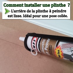 comment entretenir des plinthes moulurées en bois naturel ?