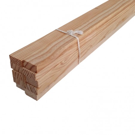 lot de 10 liteaux brut en bois pin des landes