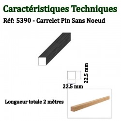 tasseau bois brut longueur 2 mètres