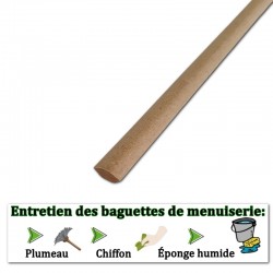 avec quoi coller quart de rond