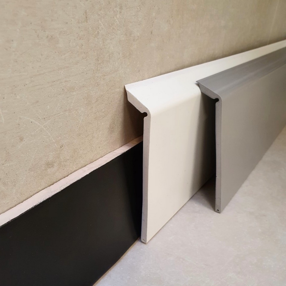 plinthe de rénovation PVC